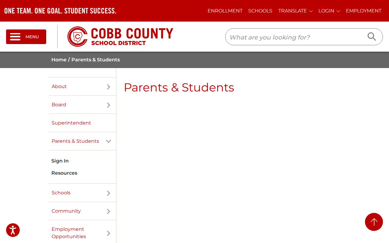 Acworth people directories Cobb school staff listing